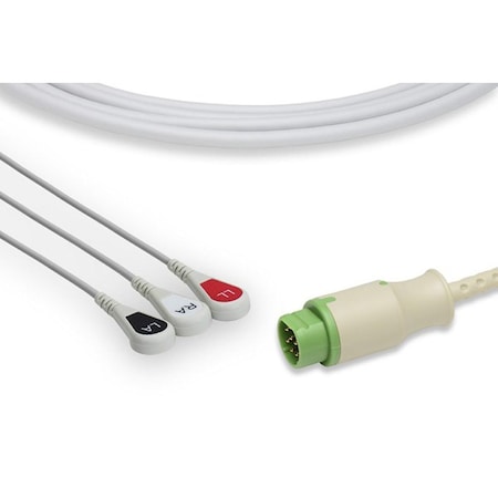 Replacement For Siemens, Sirecust 400 Direct-Connect Ecg Cables